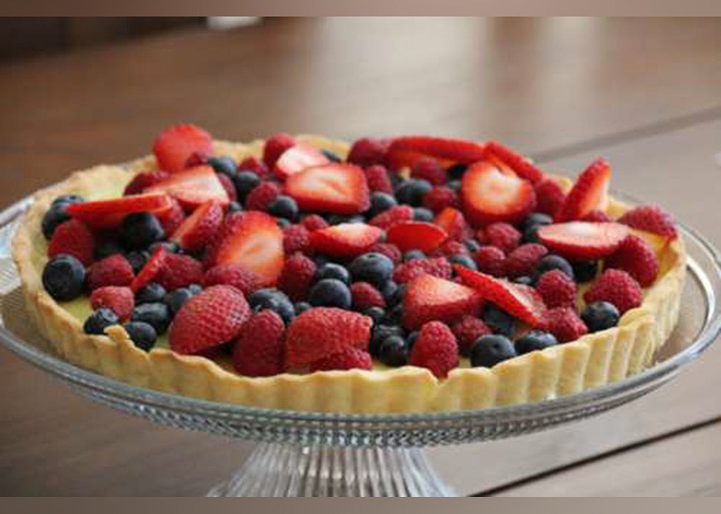 Lemon Tart with Fresh Berries