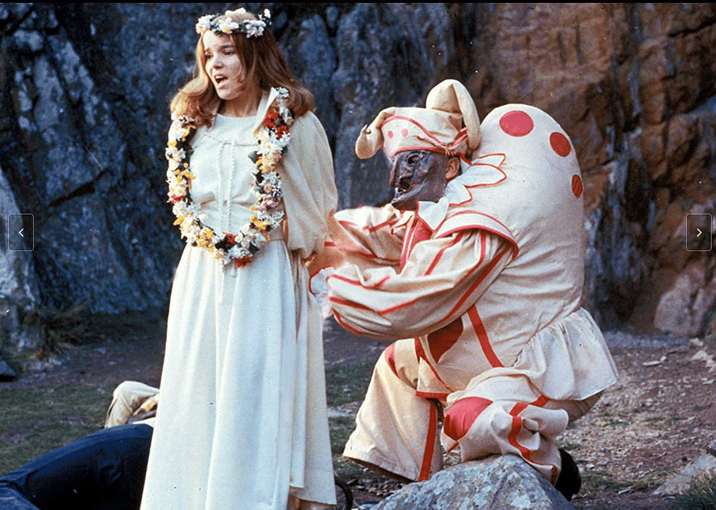 Gerry Cowper in a scene from "The Wicker Man".