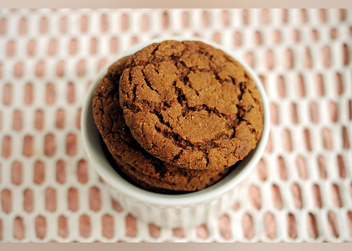 Big Soft Ginger Cookies