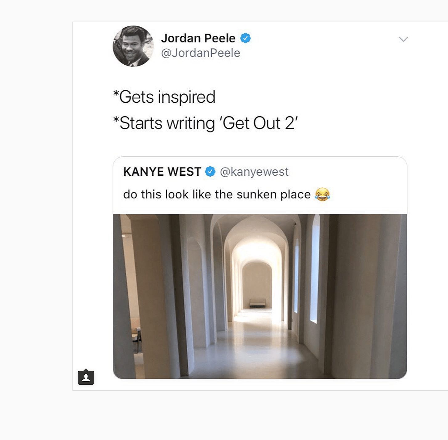 Jordan Peele and Kanye West