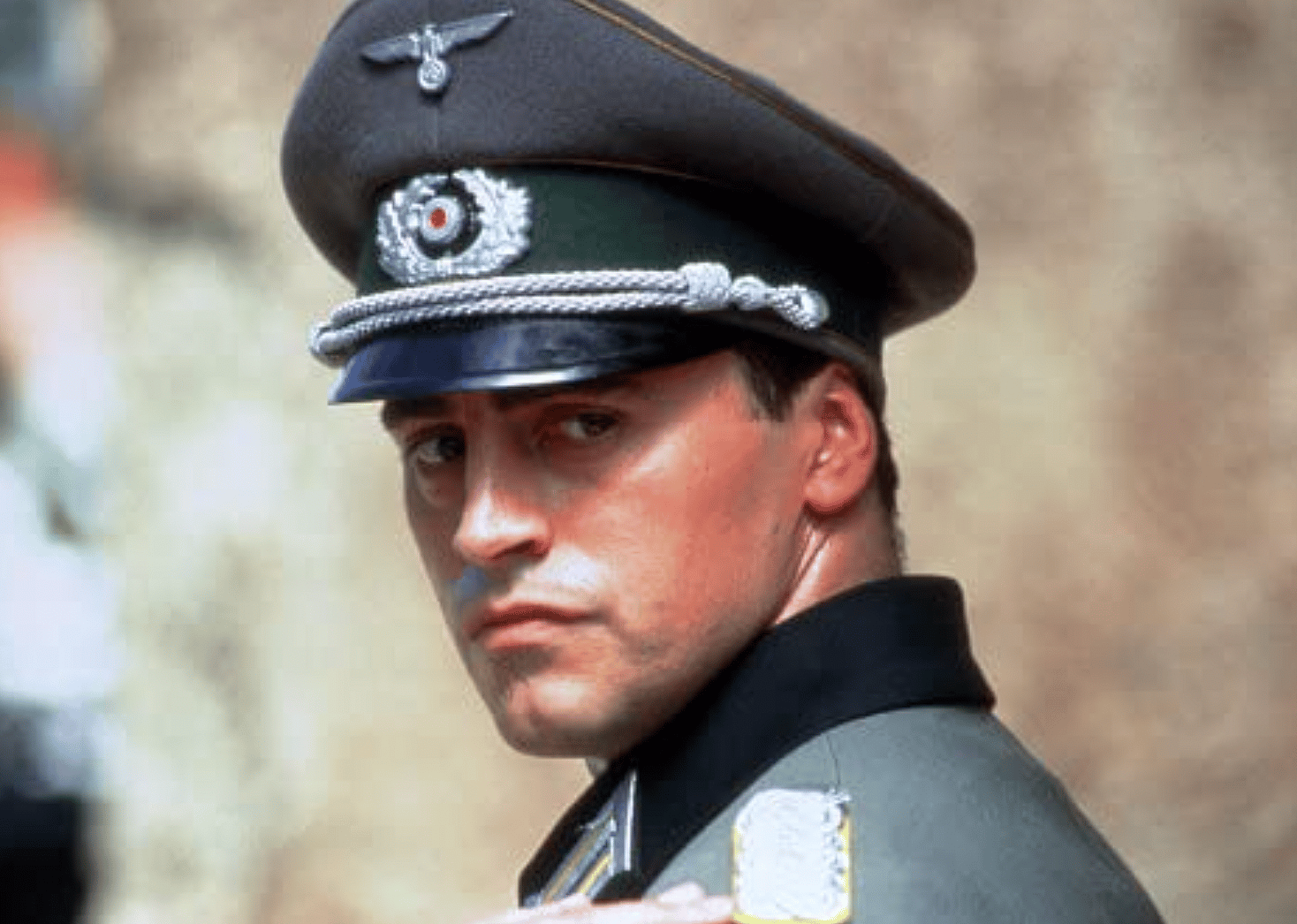 Matt LeBlanc as Steven O'Rourke in "All the Queen's Men"