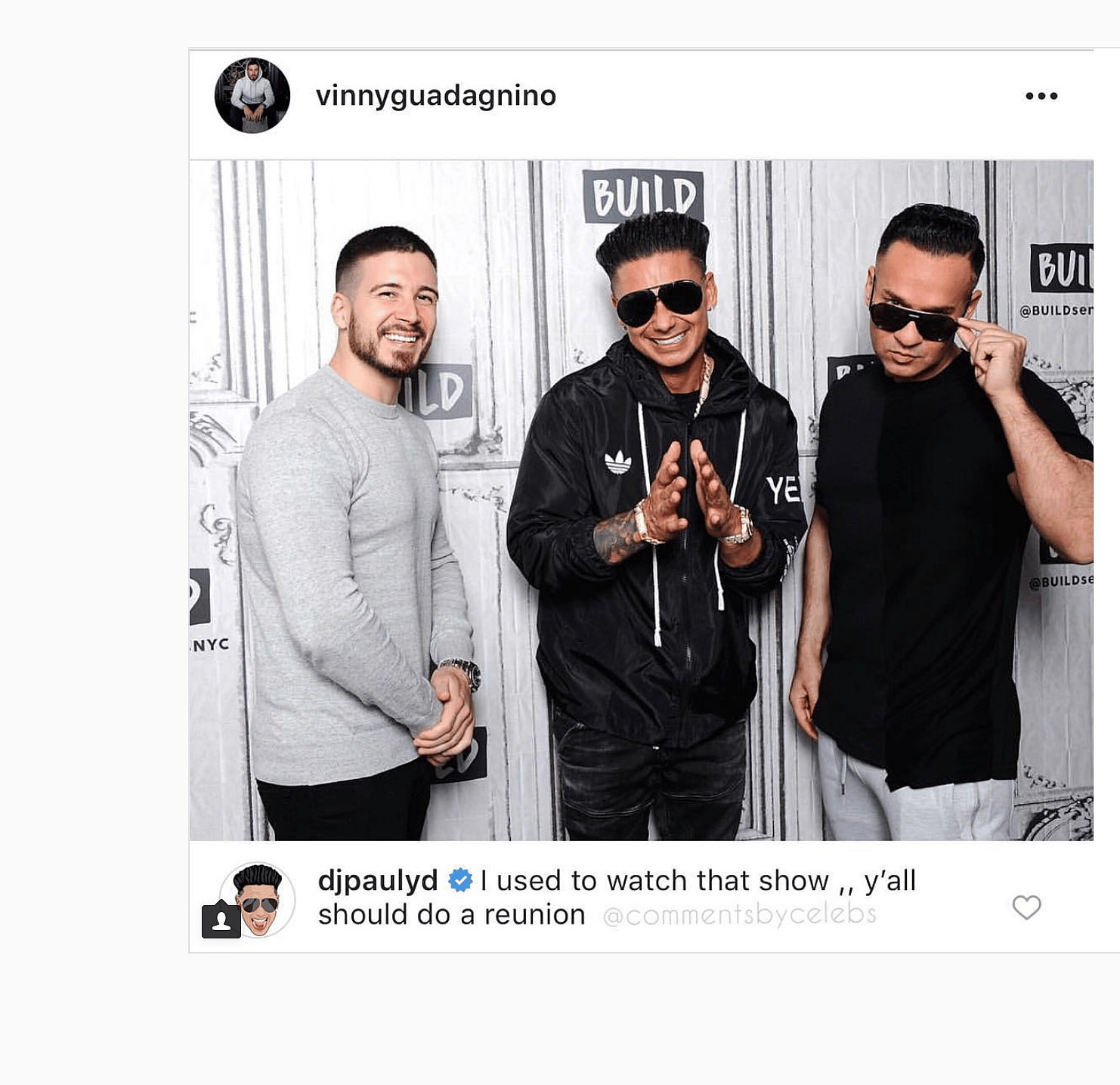 Pauly D and Vinny Guadagnino