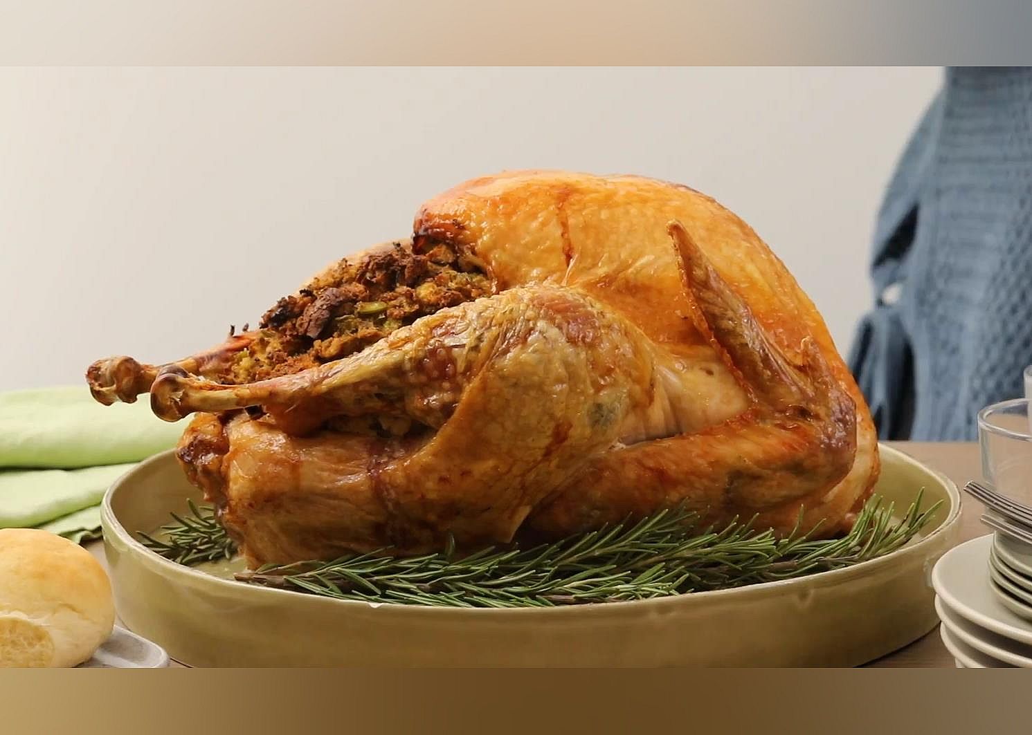 Easy Beginner's Turkey with Stuffing
