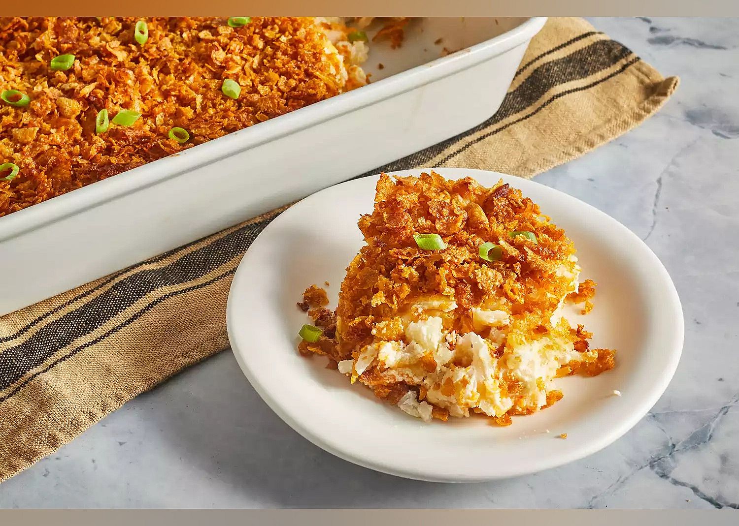Cheesy potato casserole from Ore-Ida