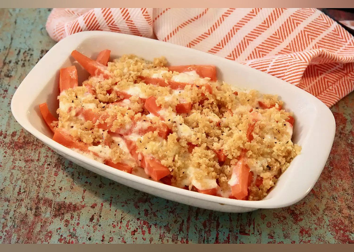 Mom's zesty carrots with horseradish