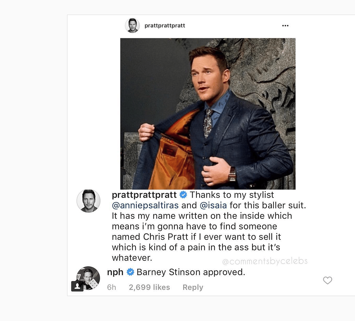 Chris Pratt and Neil Patrick Harris
