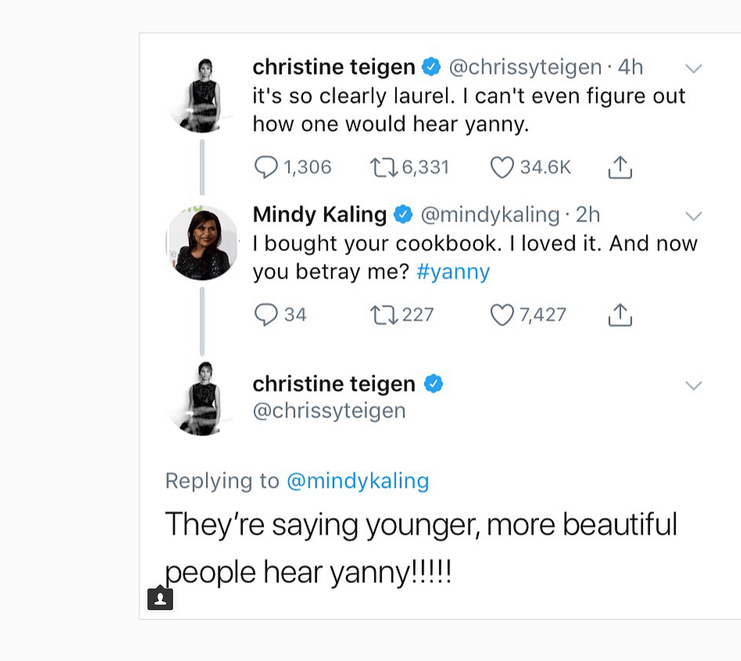 Chrissy Teigen and Mindy Kaling