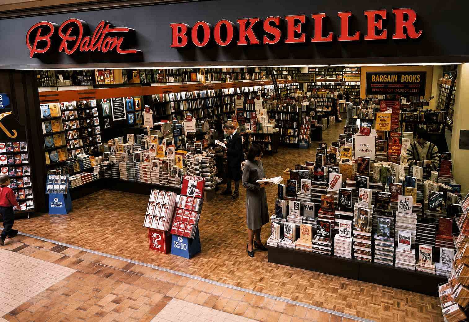 Outside of a B.Dalton Bookstore 