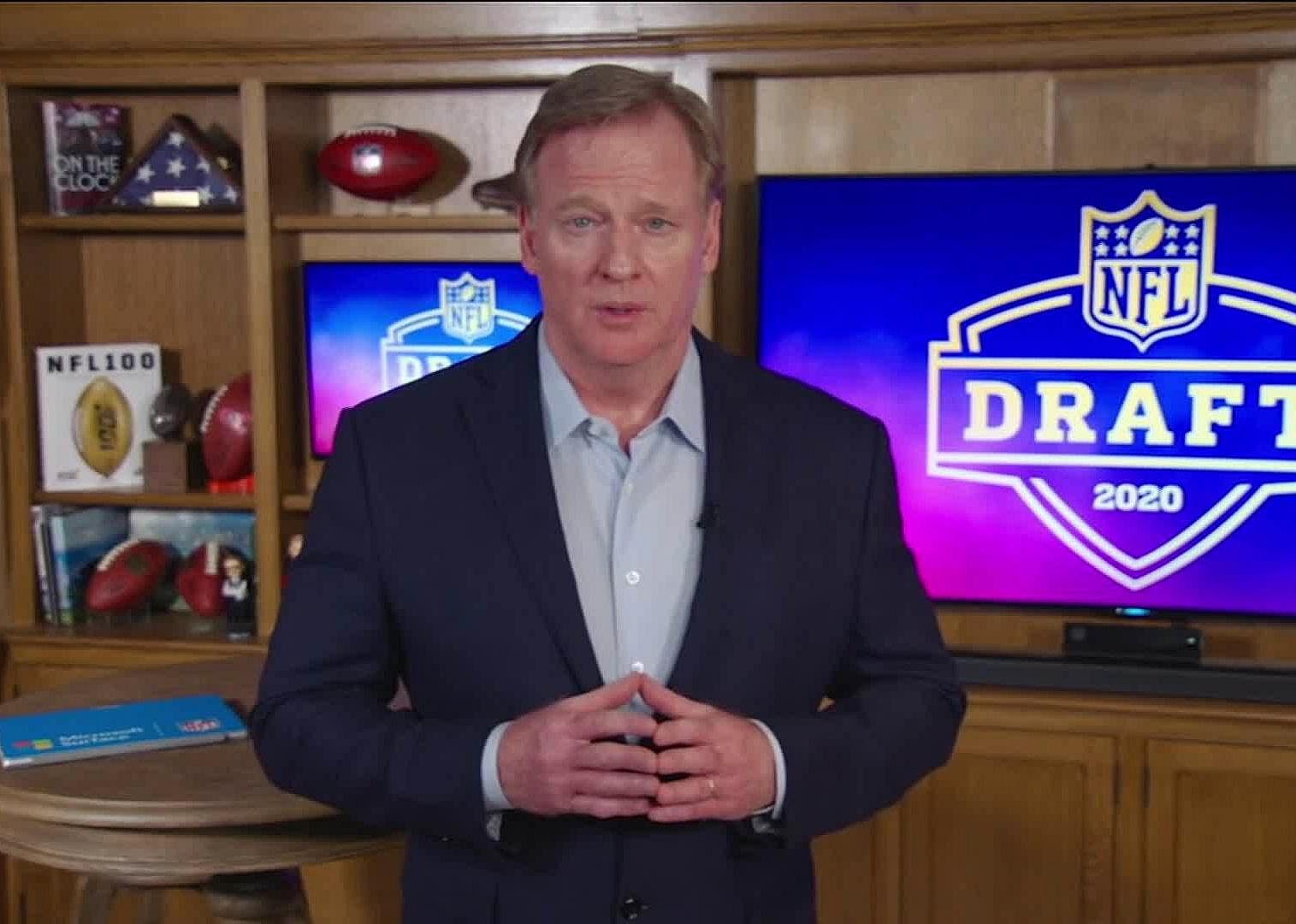 April 23–25, 2020: NFL draft makes history from home