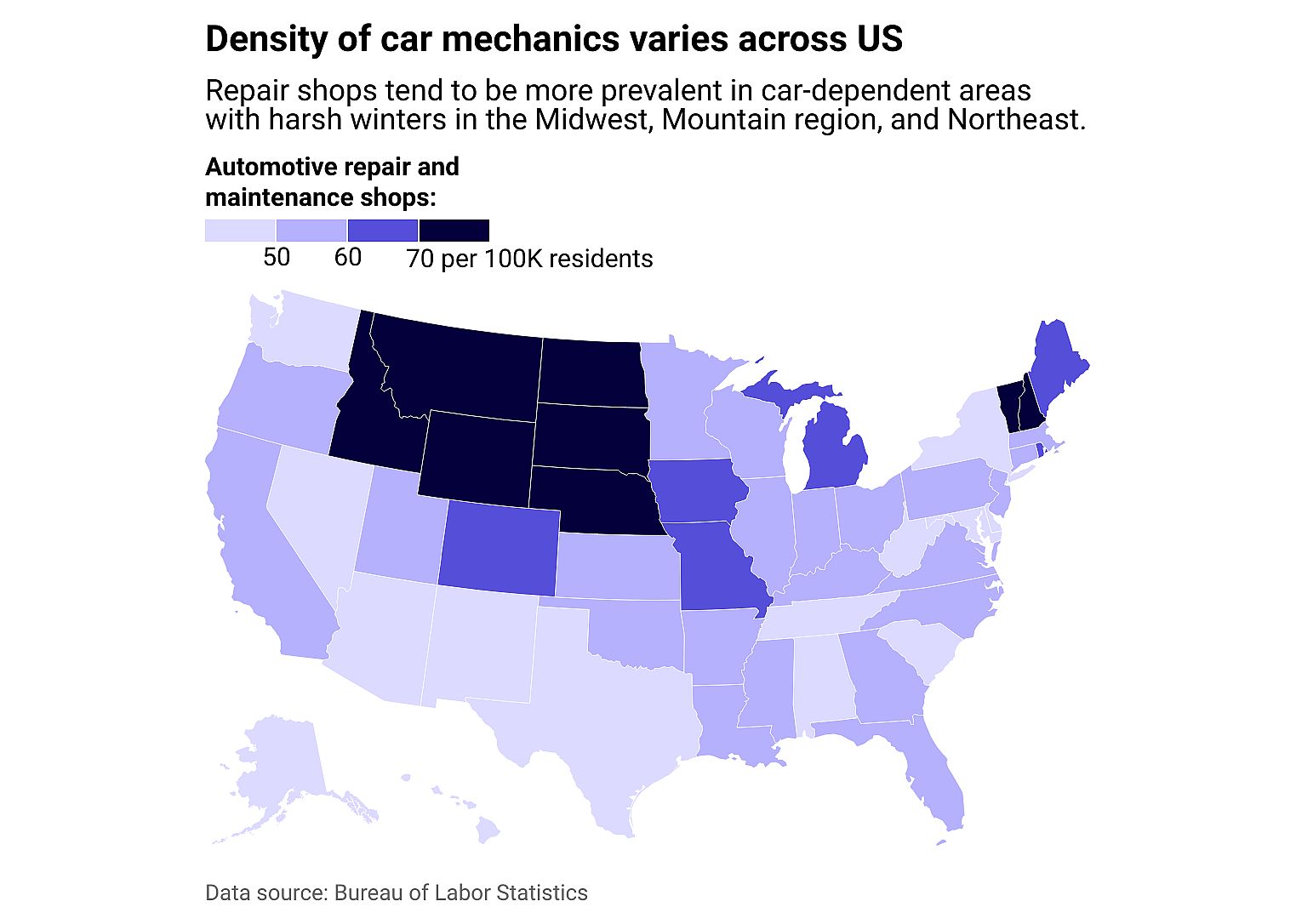 Car repair shops pop up where they're needed most
