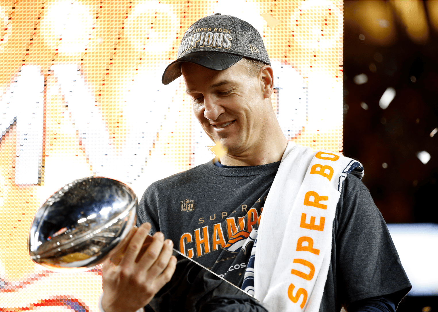 2016: Peyton Manning rides off into the sunset