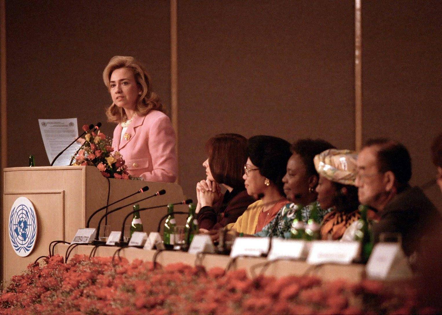 1995: Fourth World Conference on Women commences