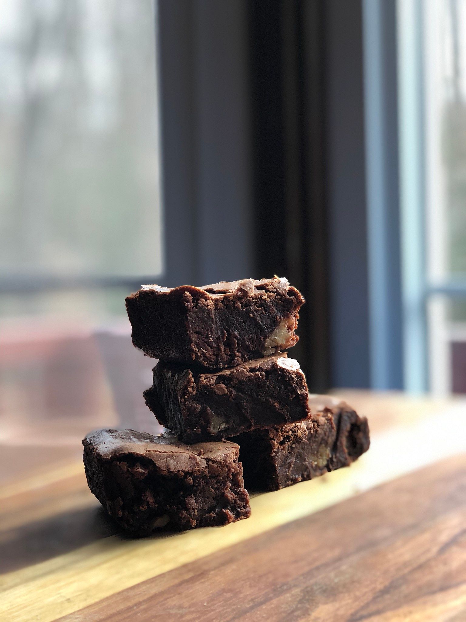State Fair Ribbon Fudge Brownies