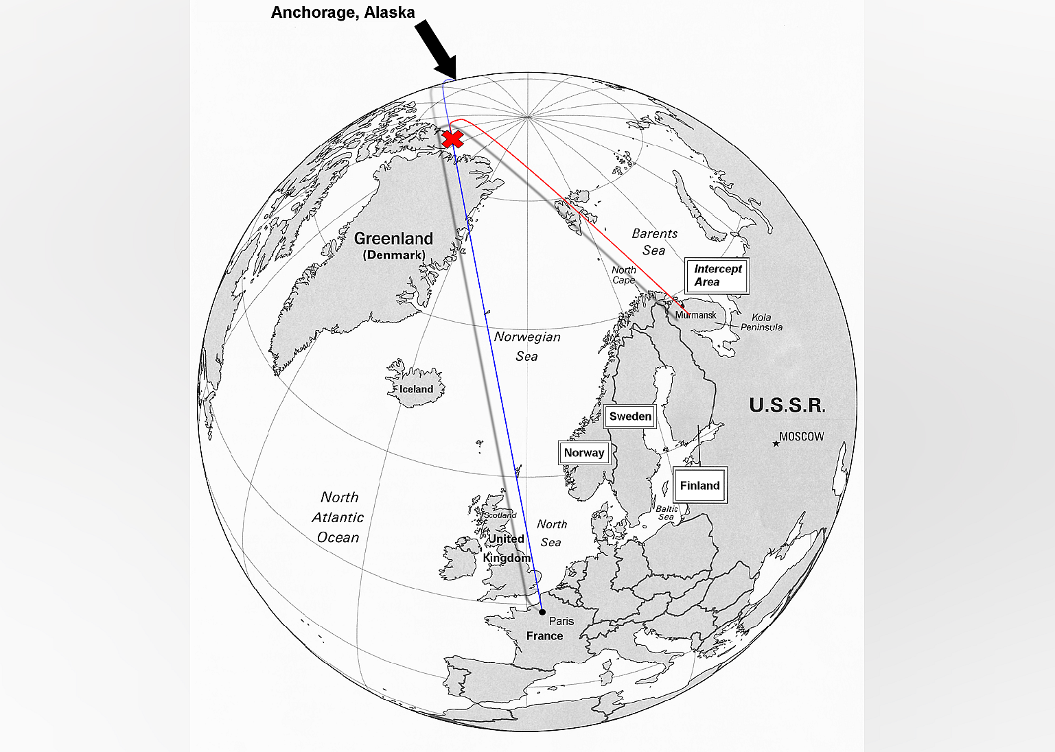 1978: Korean Air flight shot down over Soviet Union