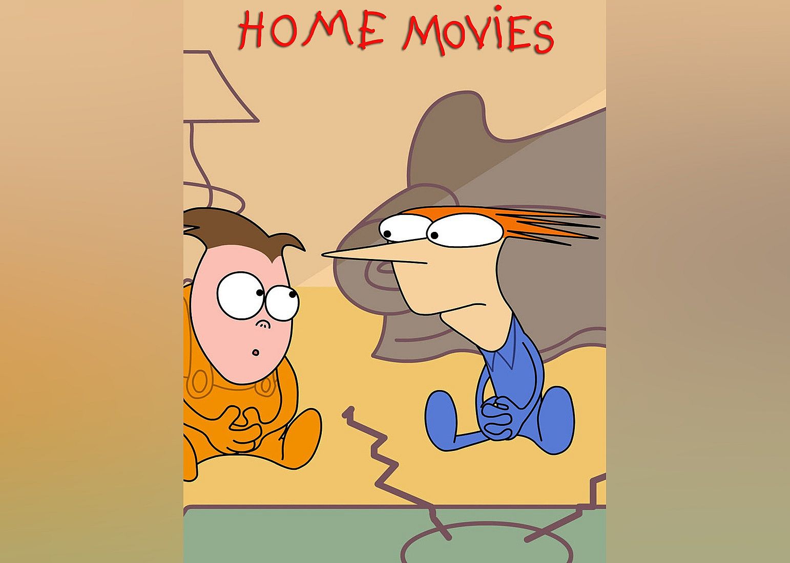 Two cartoon characters.