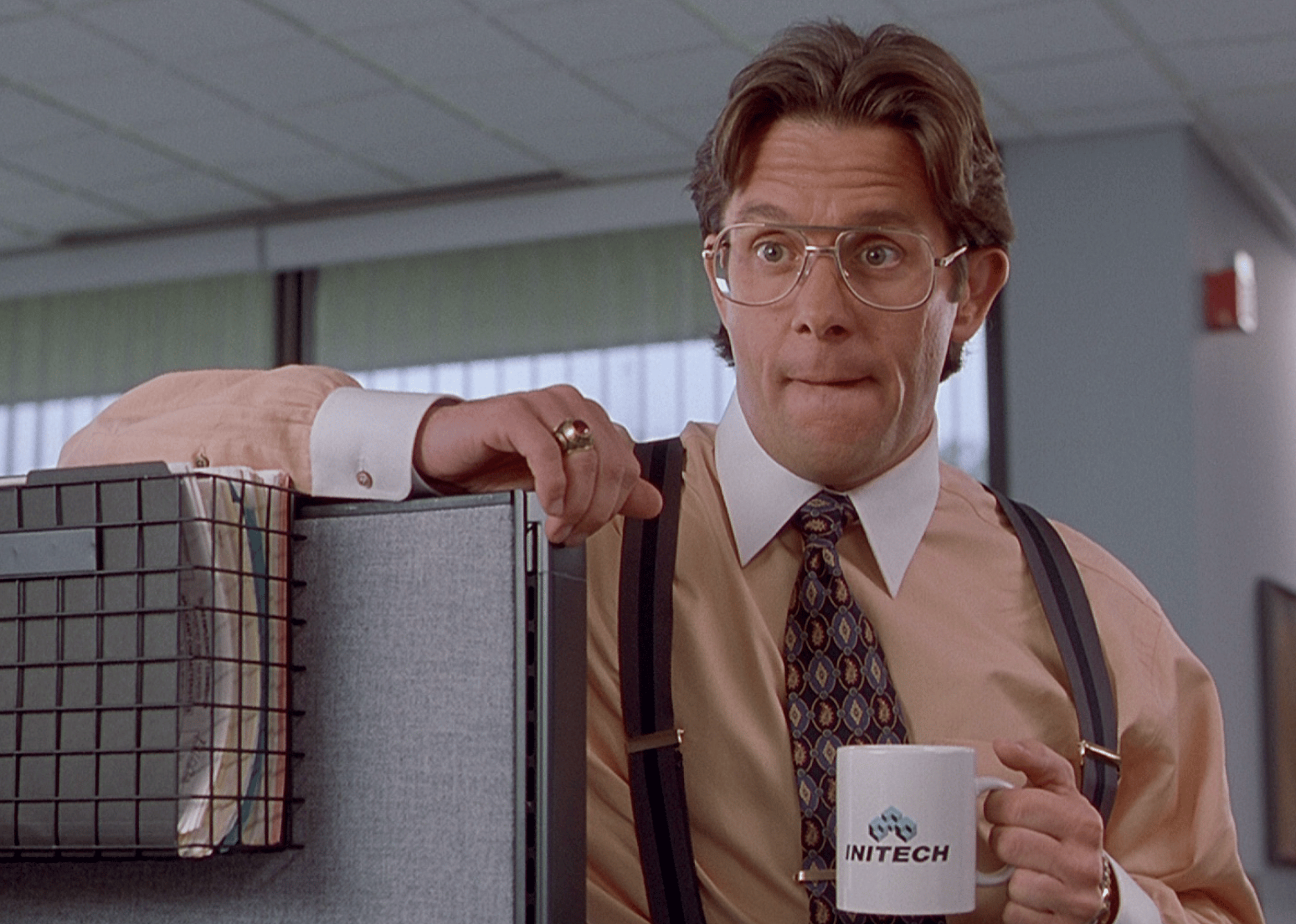 Gary Cole in a scene from "Office Space"
