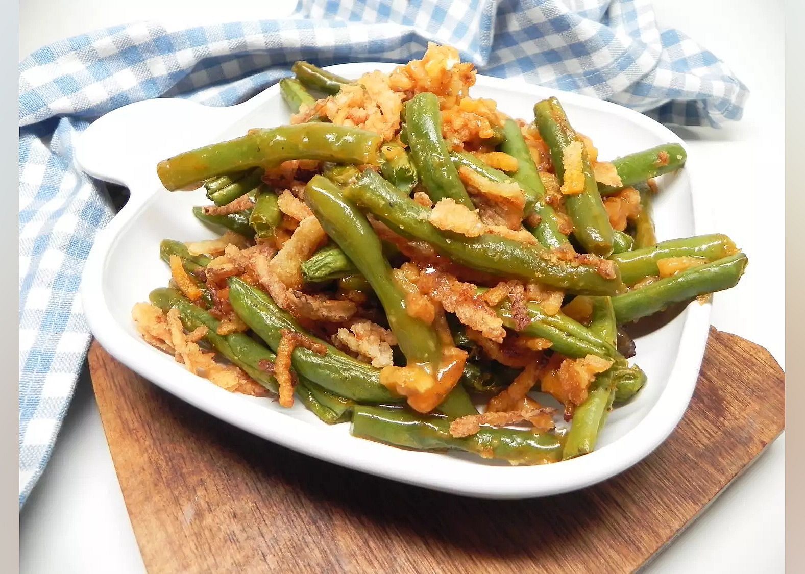 Dairy-free green bean casserole
