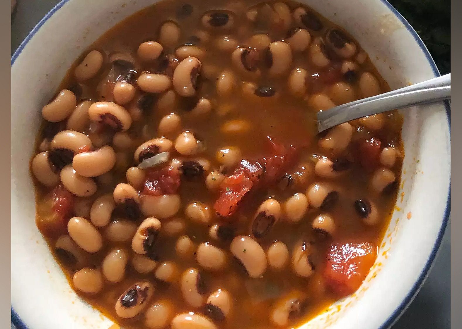 New year black eyed peas