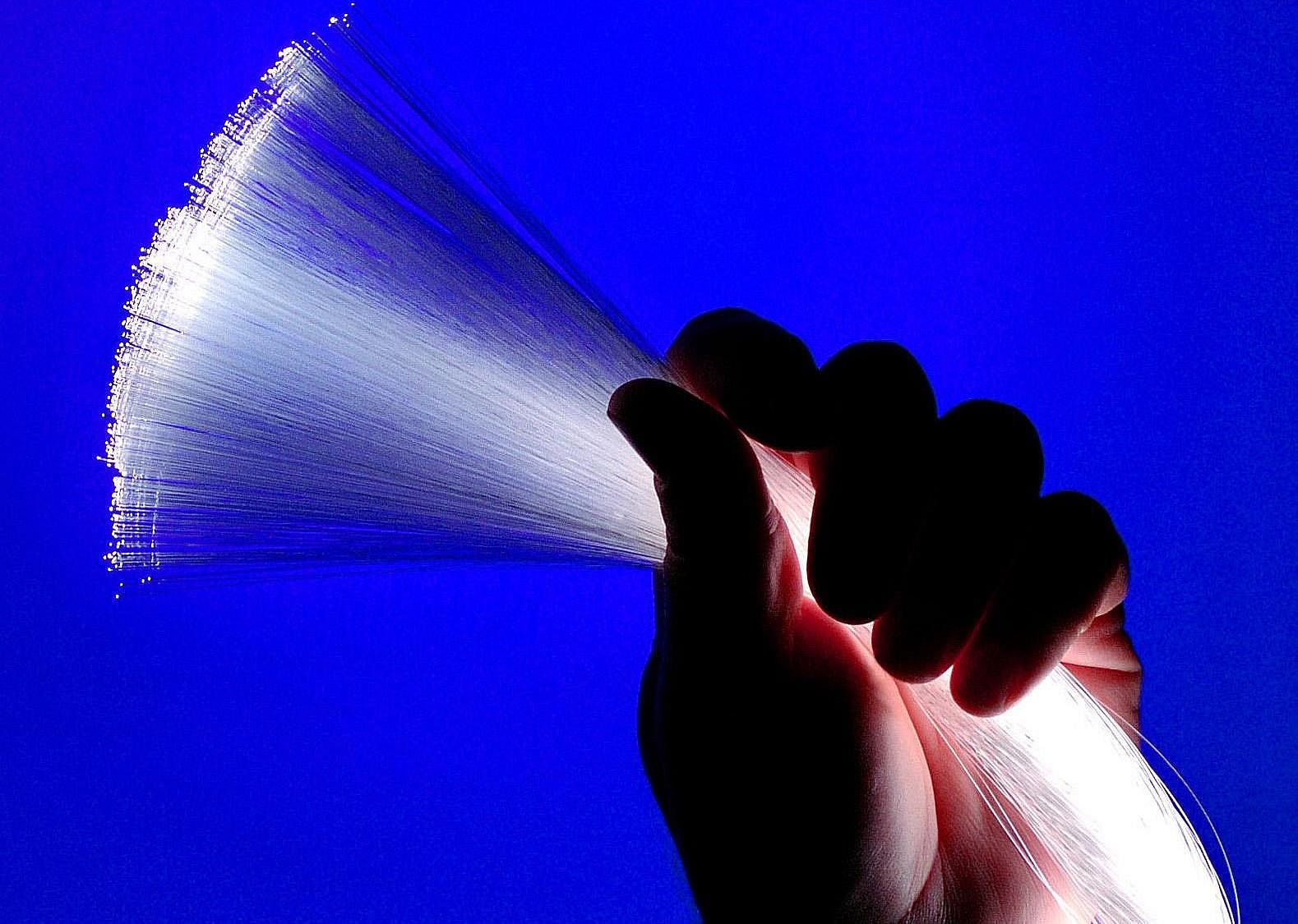 1970: Fiber optics