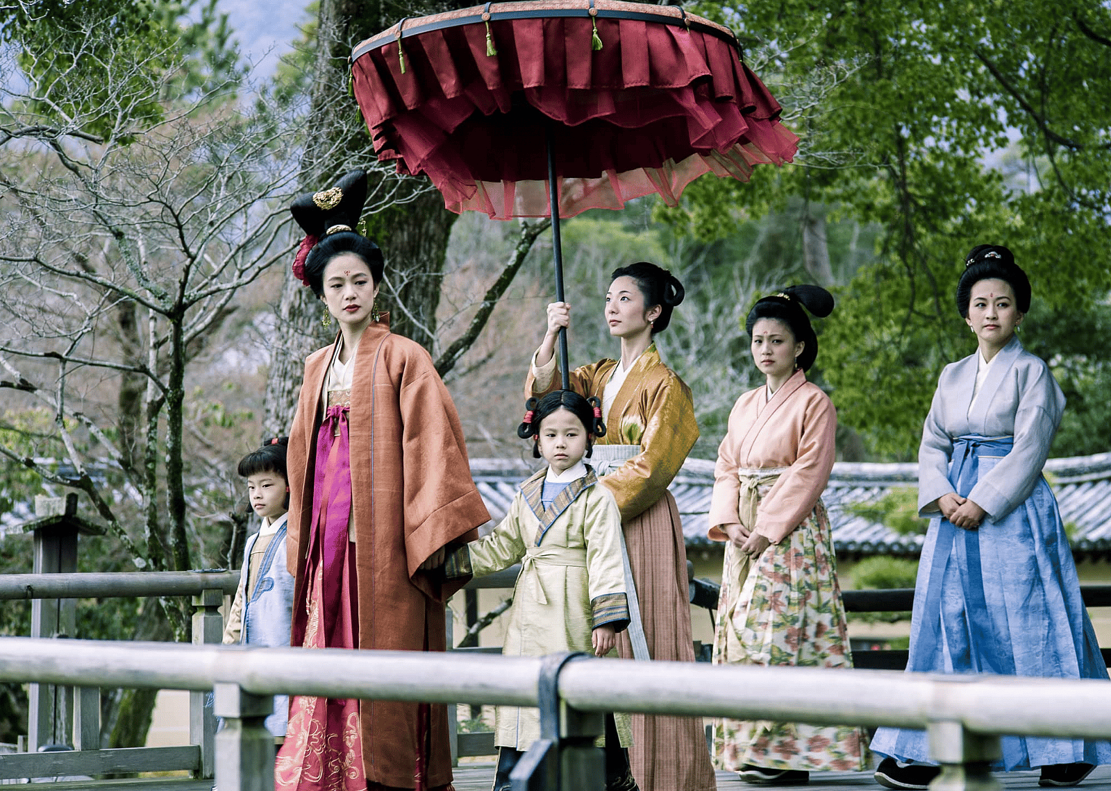 An outdoor scene from 'The Assassin'.