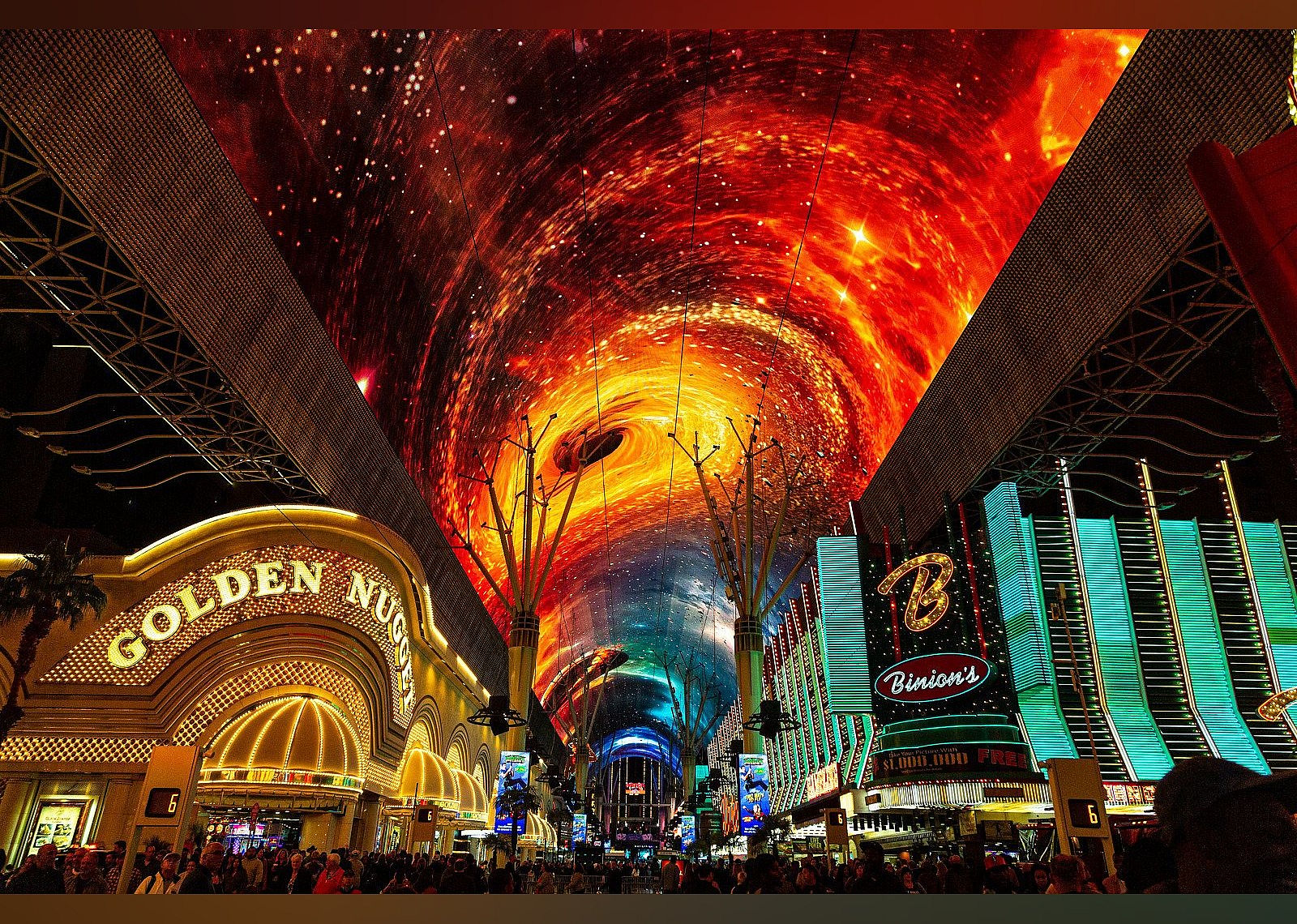 #2. Fremont Street Experience
