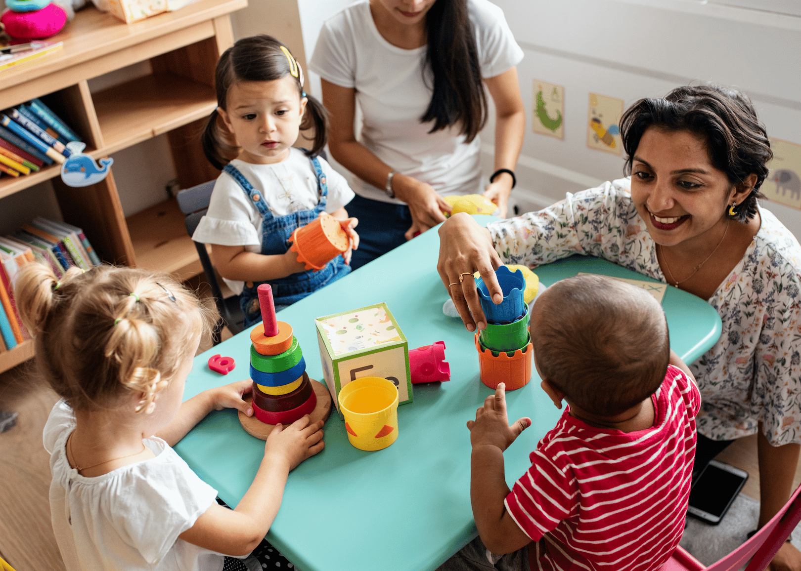 The number of children in day care is up