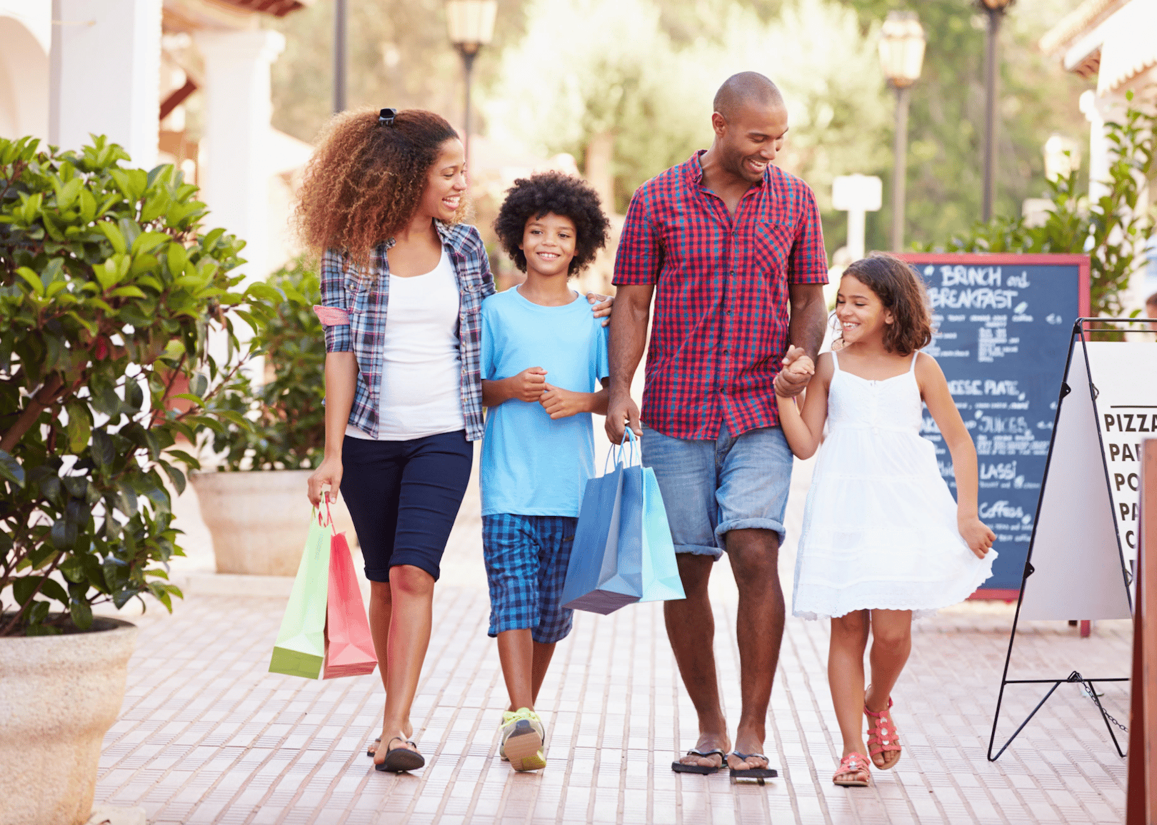 Less is being spent on clothing