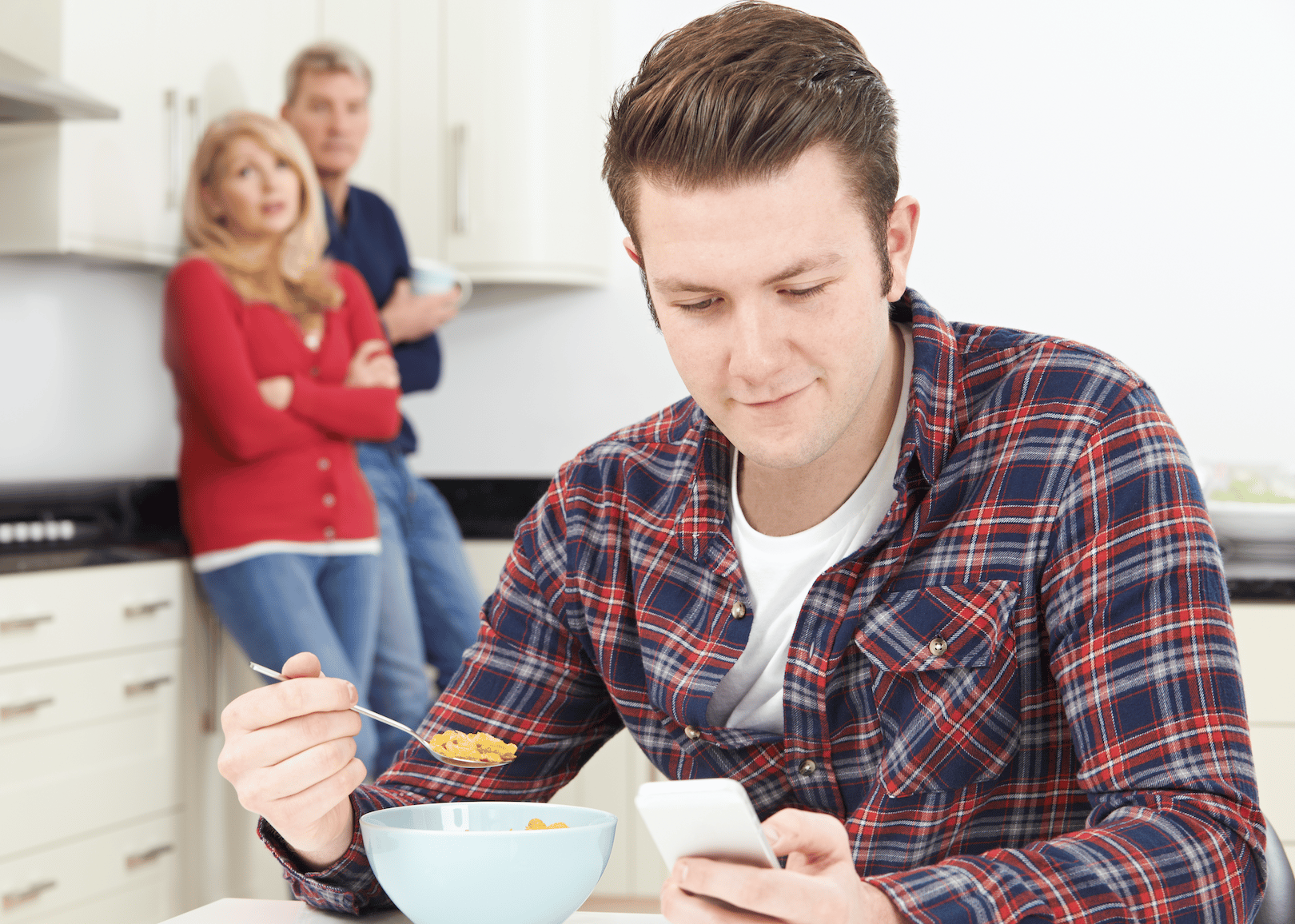 More adults live in their childhood home