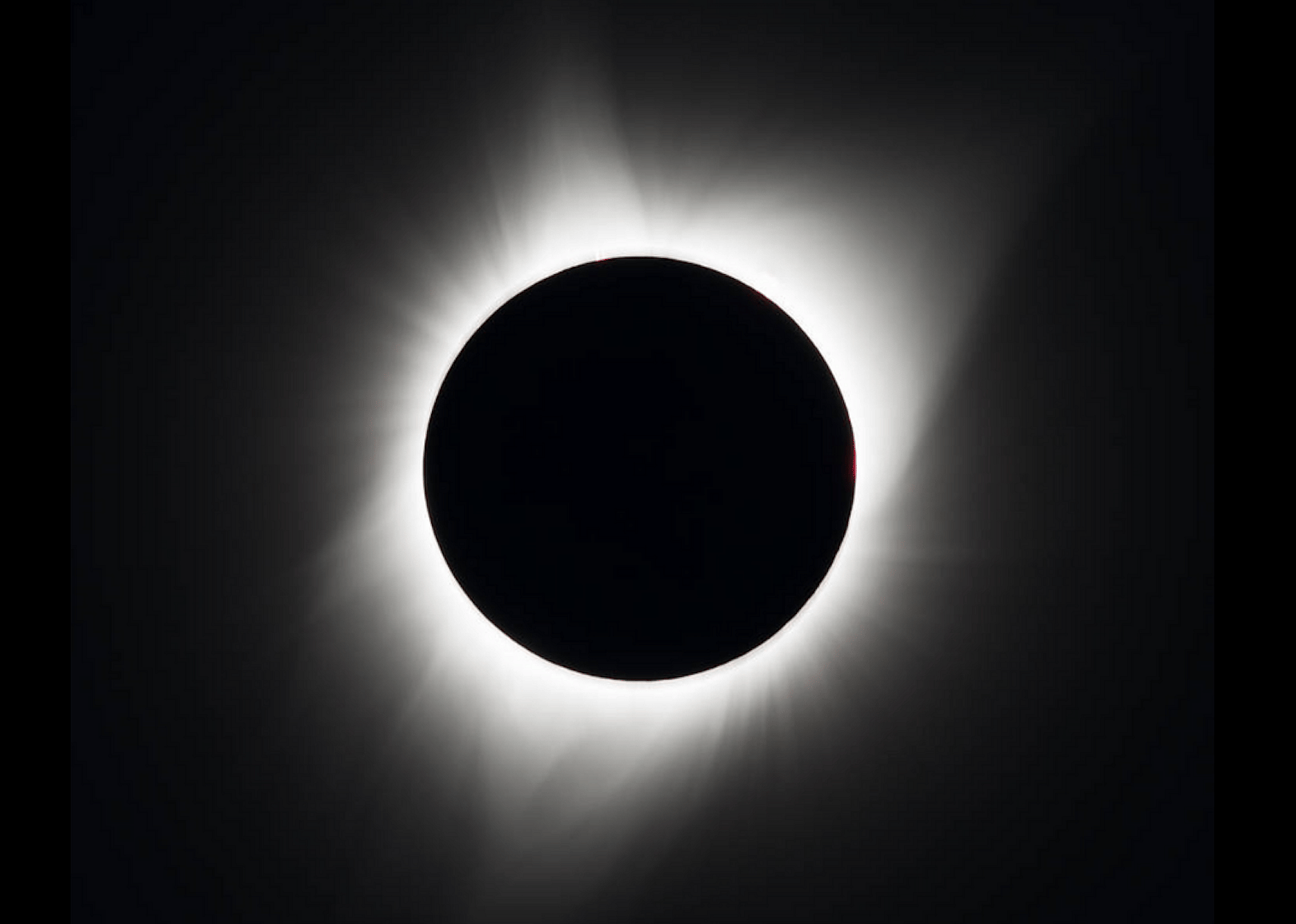 Total eclipse of the sun