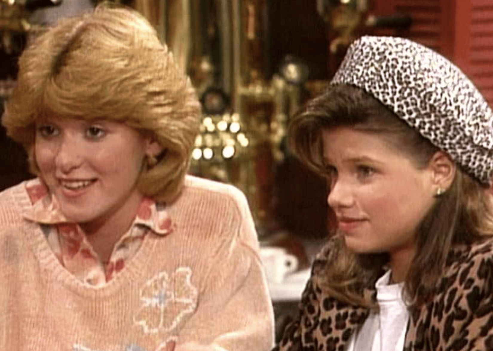Ari Meyers and Allison Smith in "Kate & Allie"