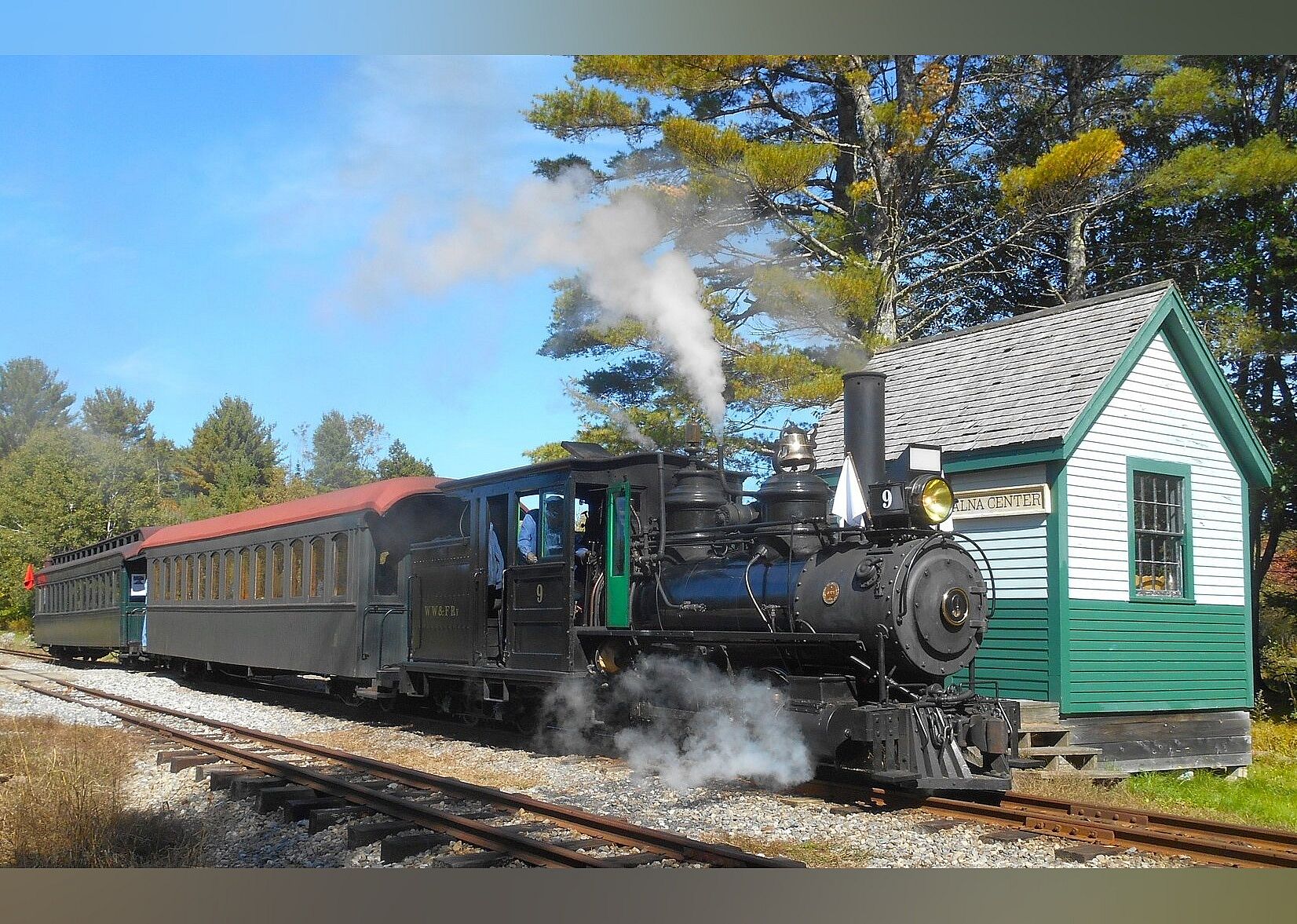 #19. Wiscasset, Waterville & Farmington Railway Museum