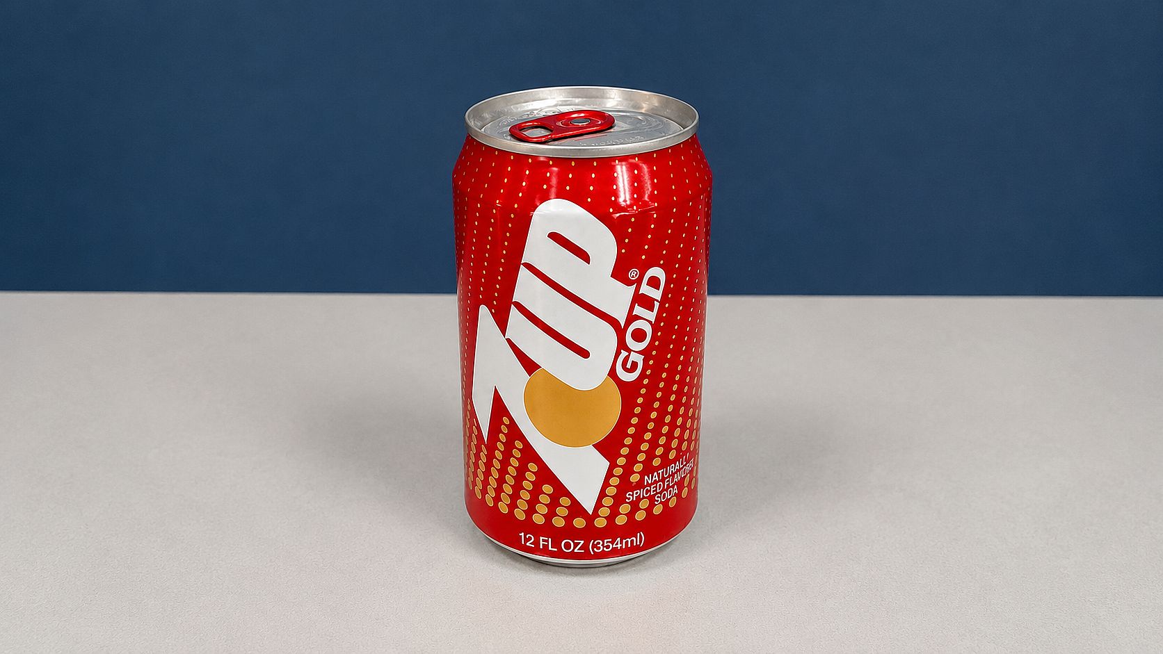 Can of 7UP Gold launched in 1988.