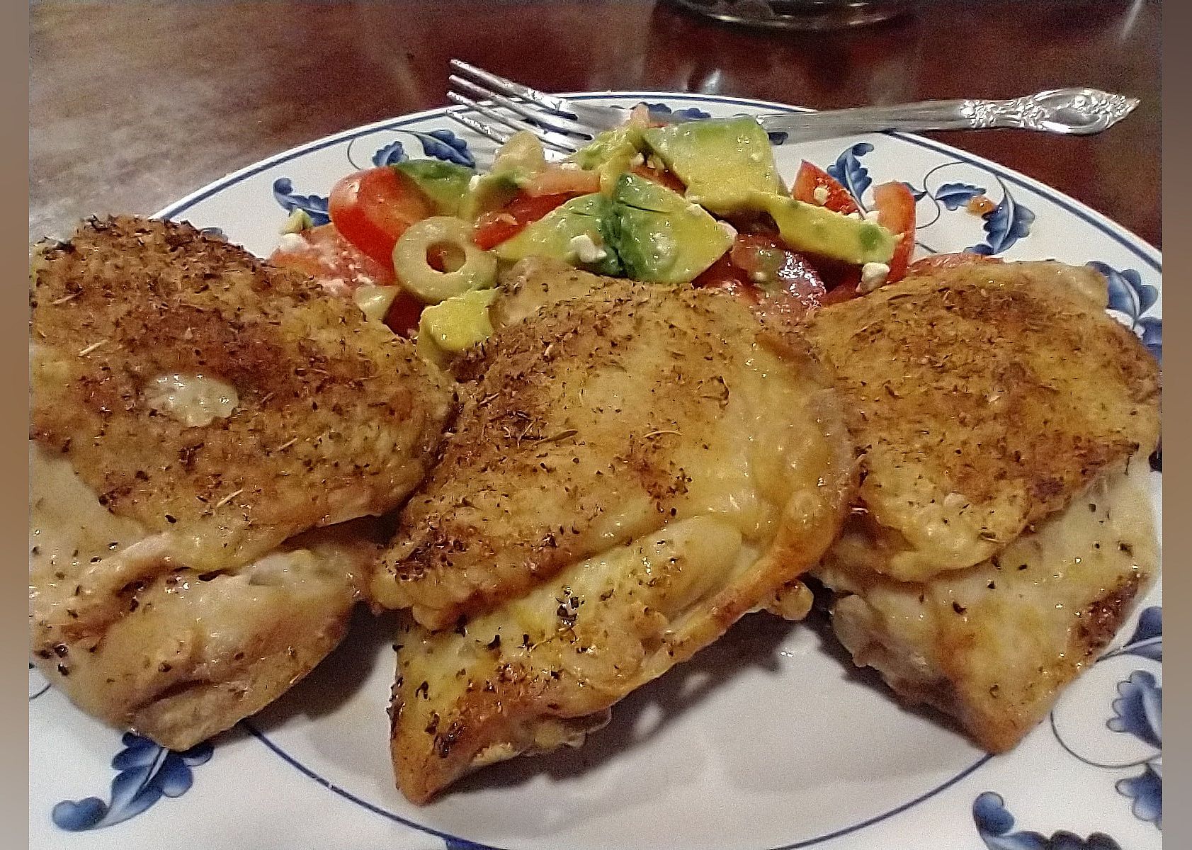 Crispy Baked Chicken Thighs