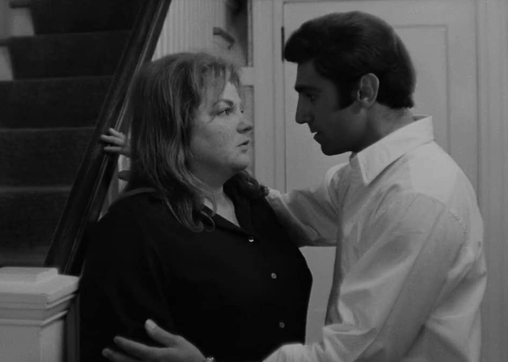 Tony Lo Bianco and Shirley Stoler in "The Honeymoon Killers"