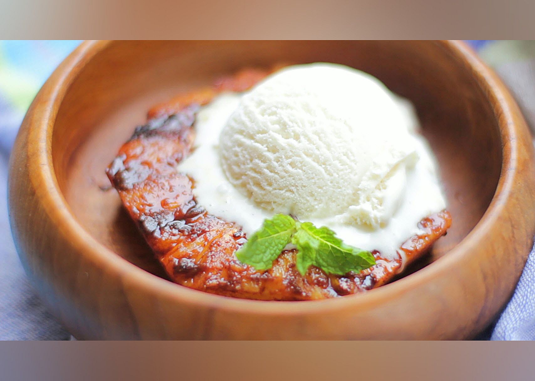 Barbequed Pineapple