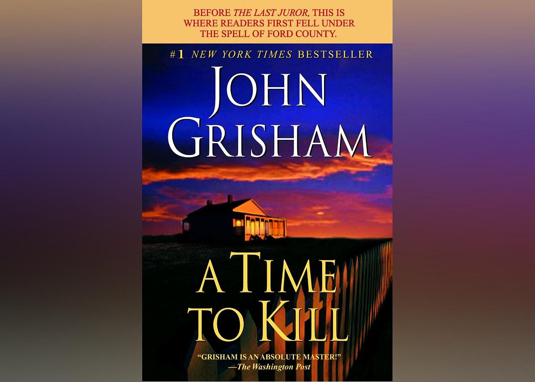 The cover, which shows a lone farm house surrounded by a vibrant sky at twilight. 