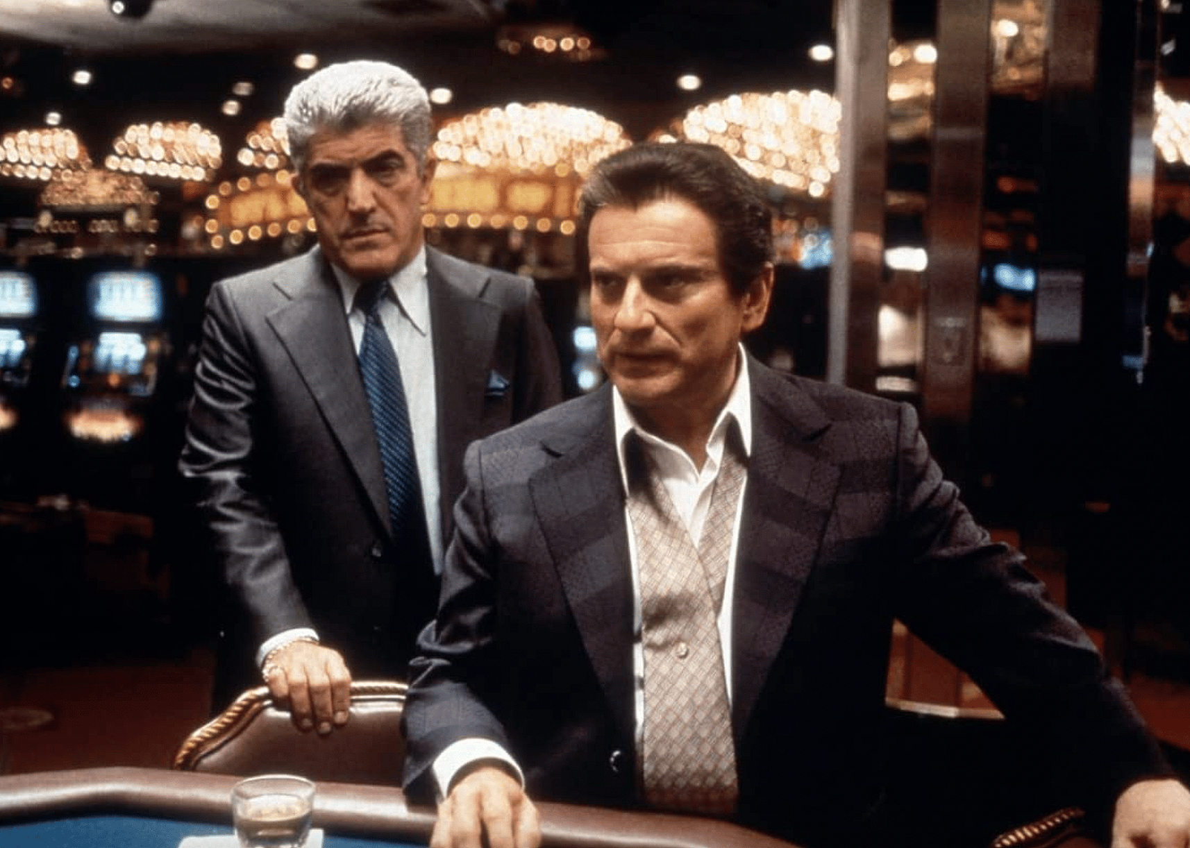 Joe Pesci and Frank Vincent in "Casino"
