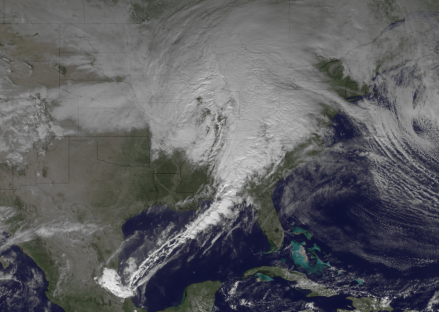 2013: February nor'easter brings a Category 3 storm