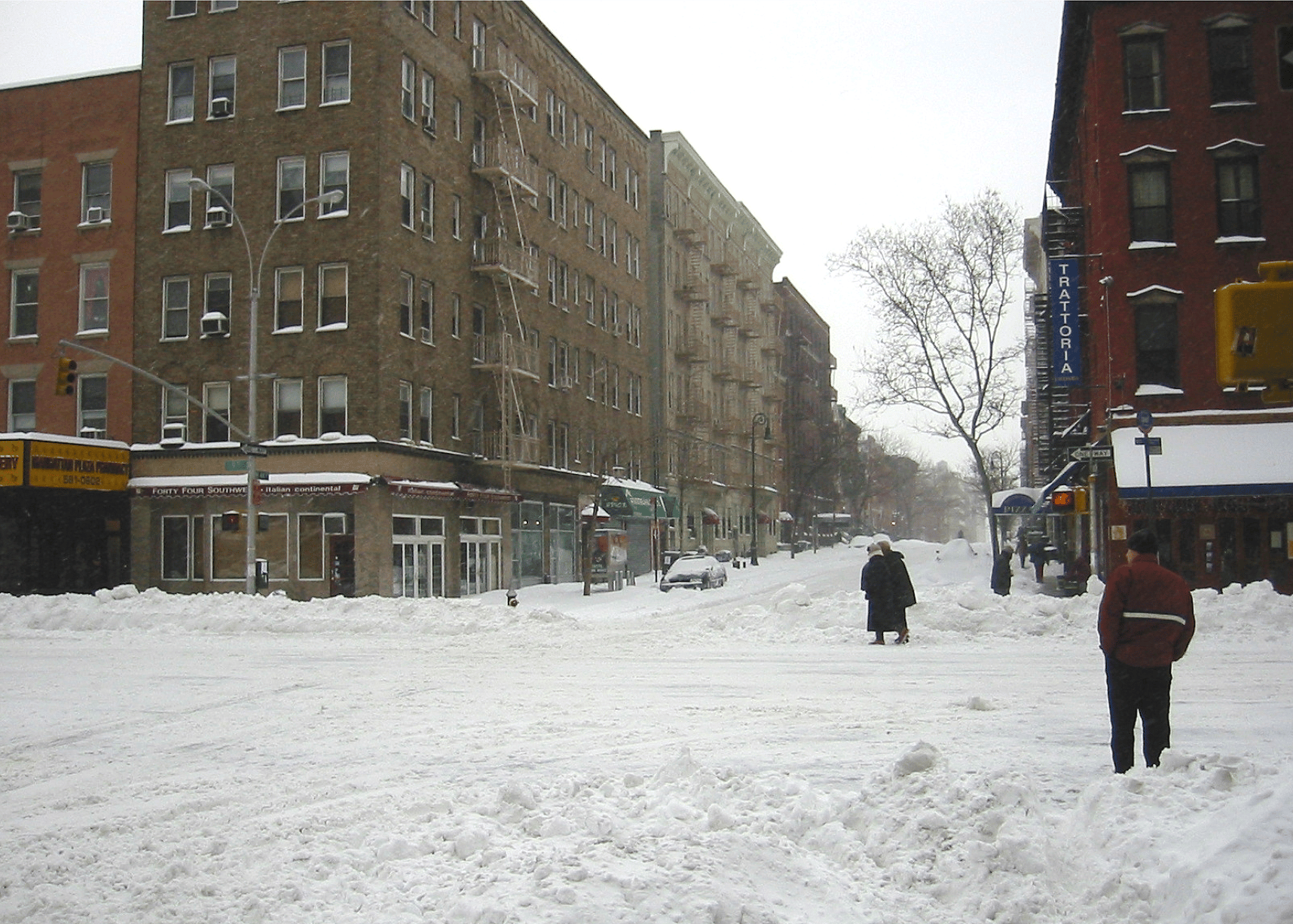2004: Blizzard in Charlotte, North Carolina