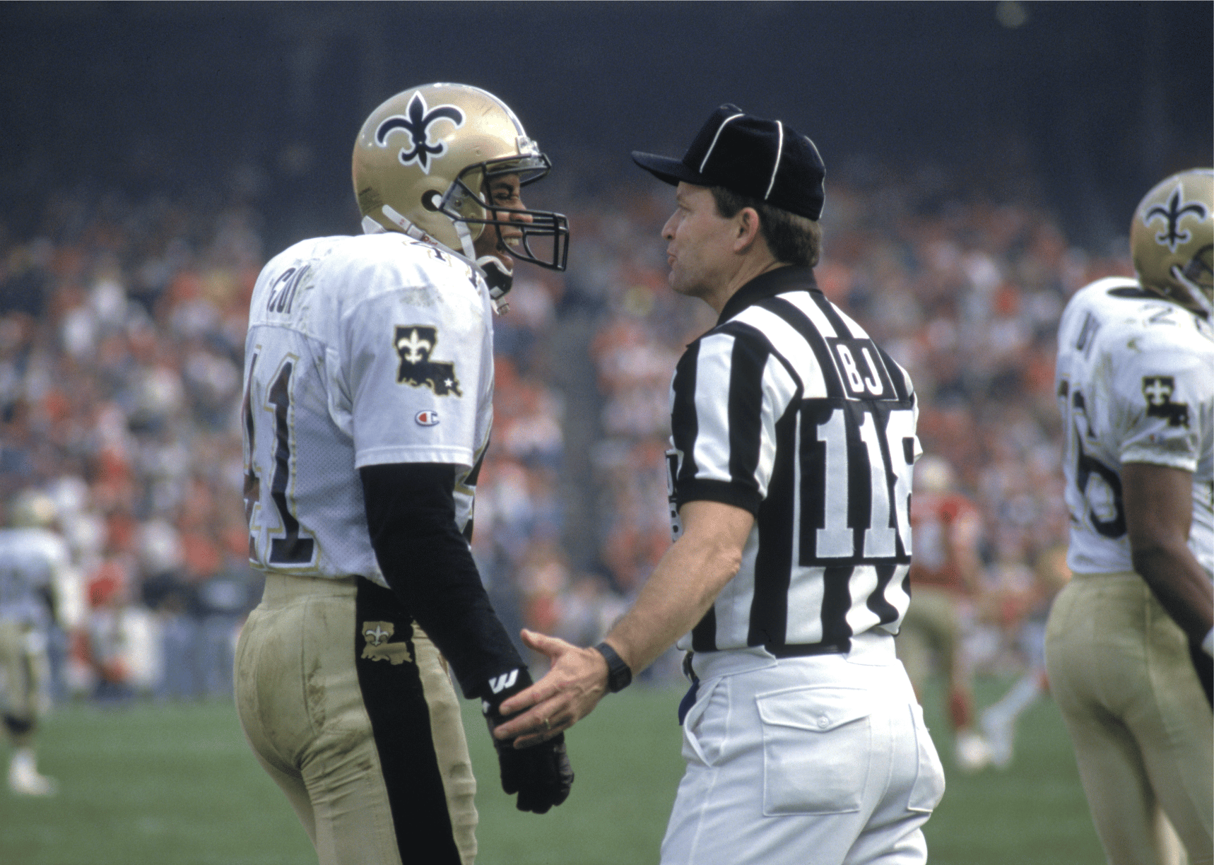 1975: Refs get mic'd up
