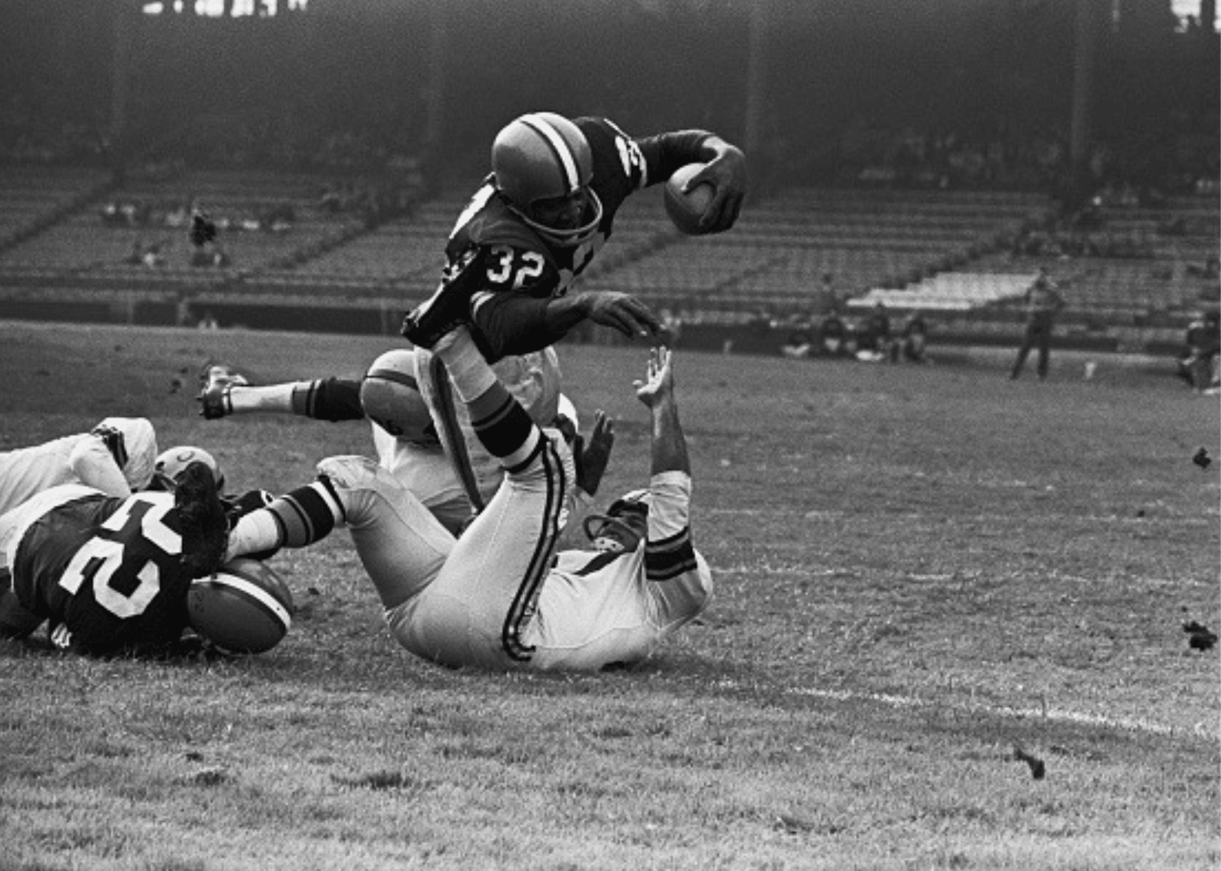 1957: The Jim Brown era begins