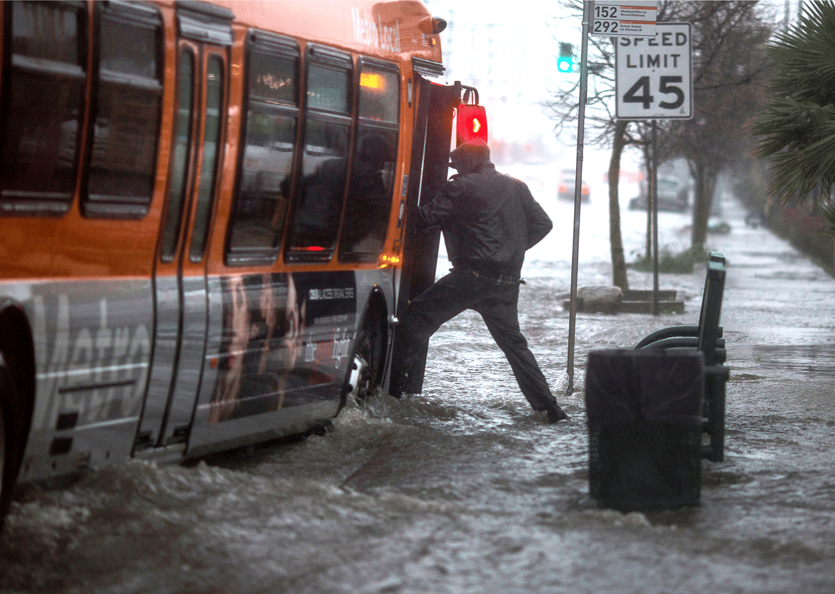 2018: North American blizzard in January