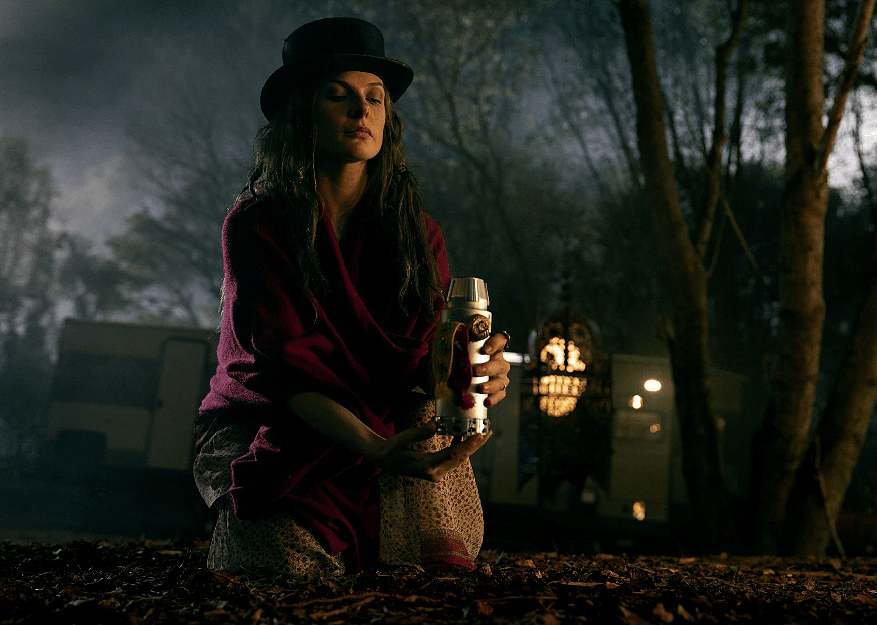 Rebecca Ferguson in a scene from "Doctor Sleep".