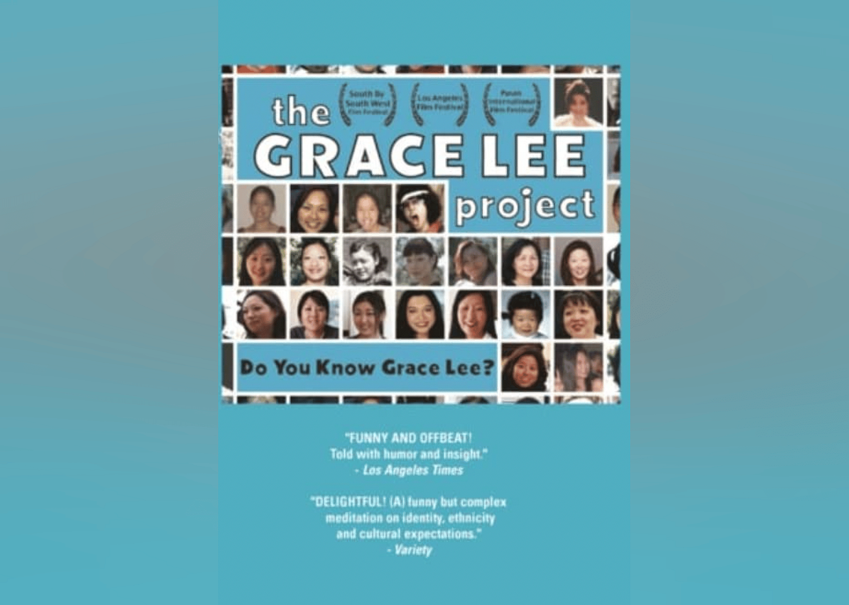 Promotional poster from the film "The Grace Lee Project."