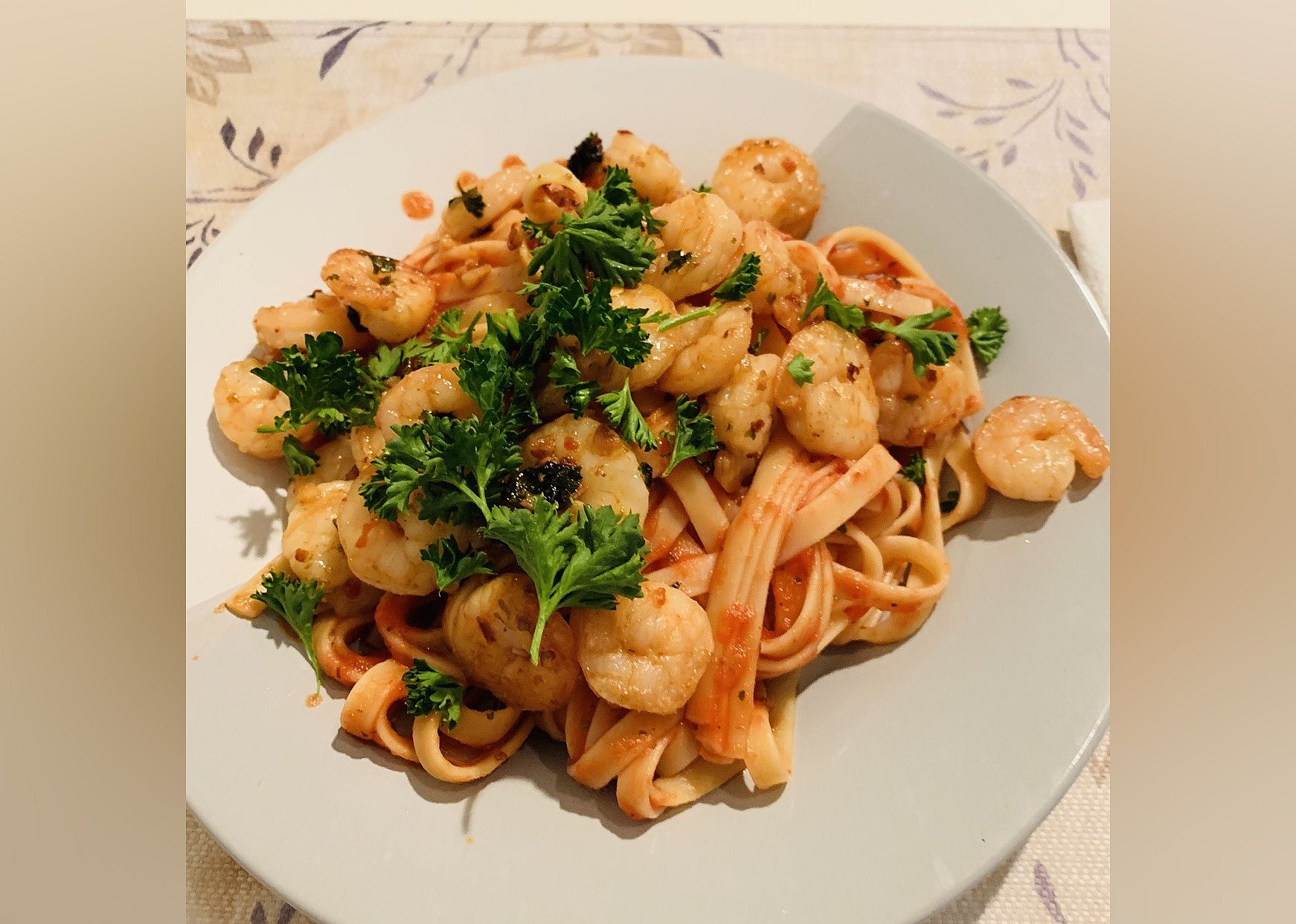 Simple Garlic Shrimp