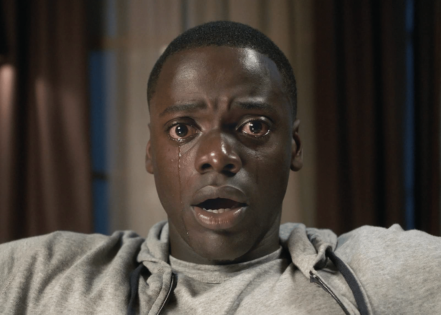Daniel Kaluuya in a scene from 'Get Out'.