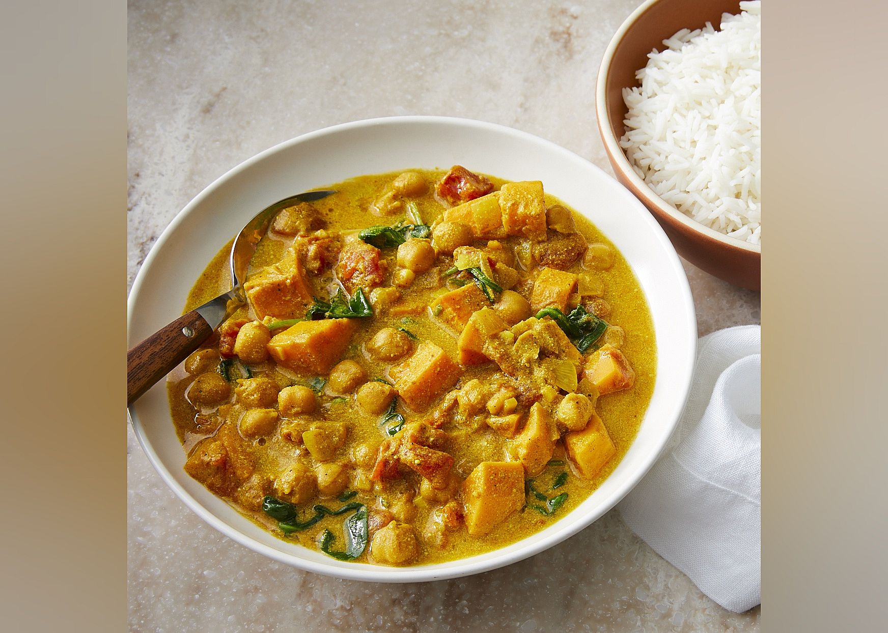 Vegan Sweet Potato Chickpea Curry
