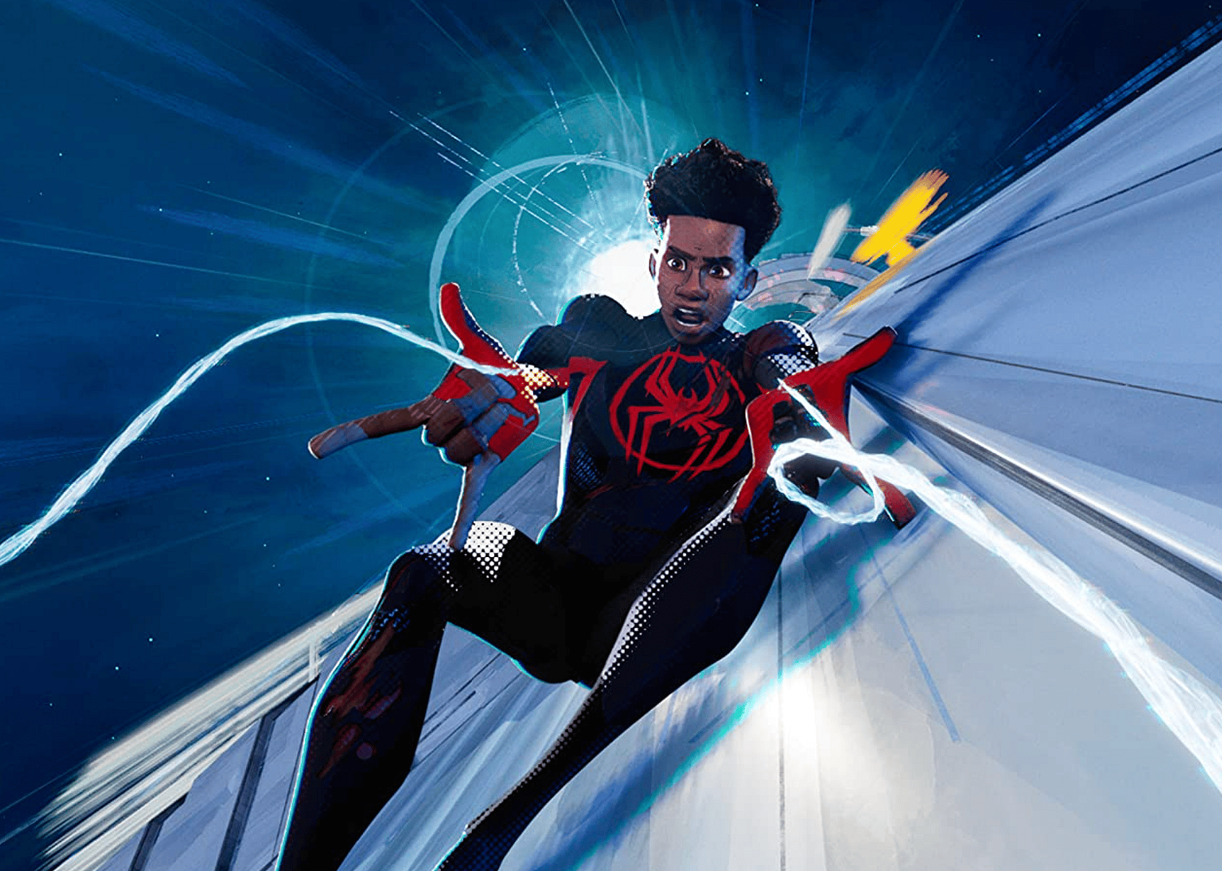 A scene from "Spider-Man: Across the Spider-Verse".