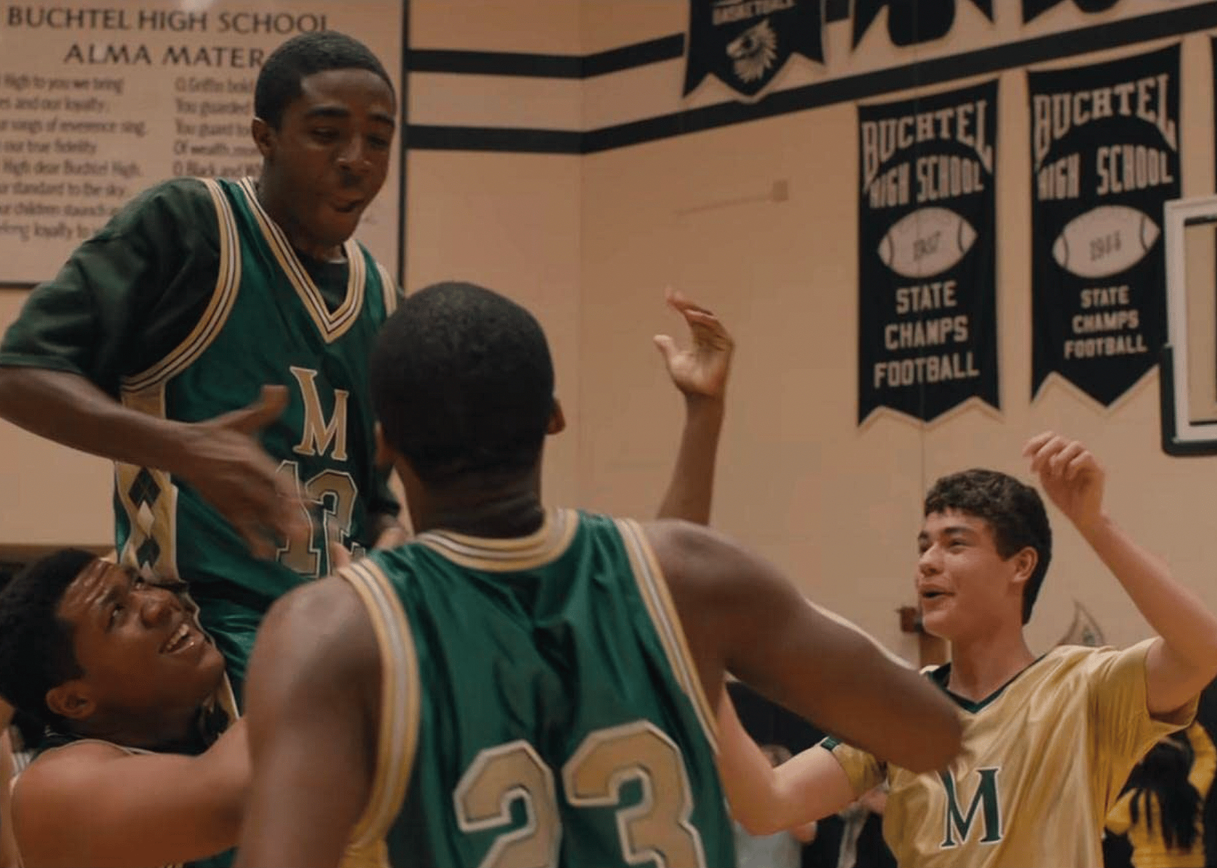 Brayden Cross in a scene from "Shooting Stars".