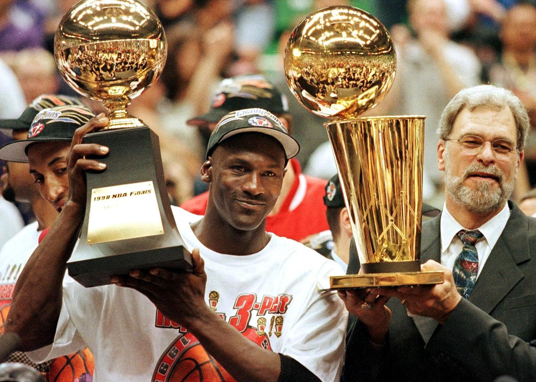 1998: Michael Jordan wins sixth and final NBA title